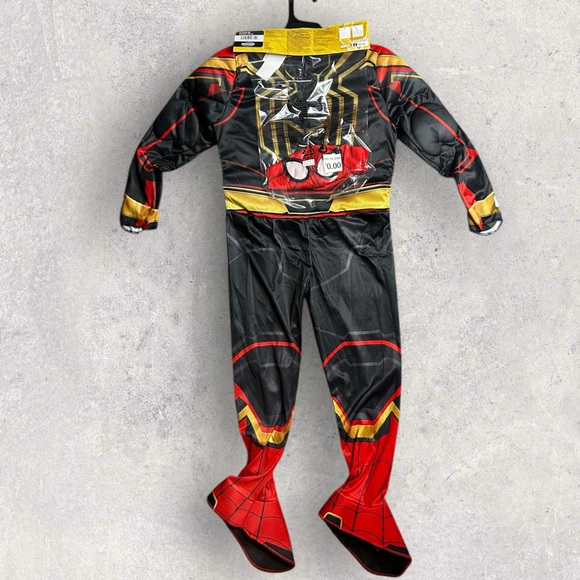 NWT Marvel spider-Man deluxe muscle, chest costume, kids, size small - Picture 5 of 8